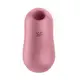 Вакуумный стимулятор клитора с вибрацией Satisfyer Cotton Candy, розовый