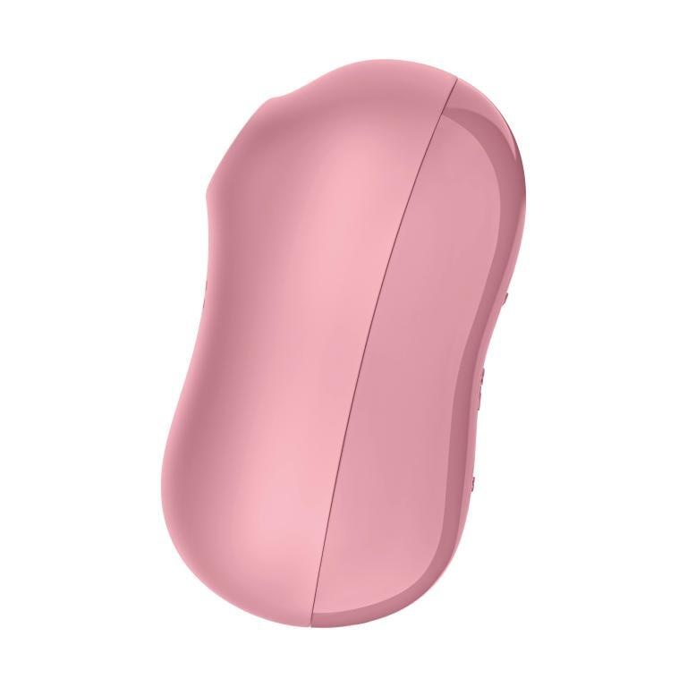 Вакуумный стимулятор клитора с вибрацией Satisfyer Cotton Candy, розовый