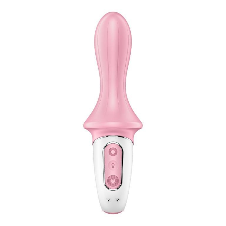 Анальный вибратор с расширением Satisfyer Air Pump Booty 5+, розовый