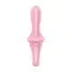 Анальный вибратор с расширением Satisfyer Air Pump Booty 5+, розовый