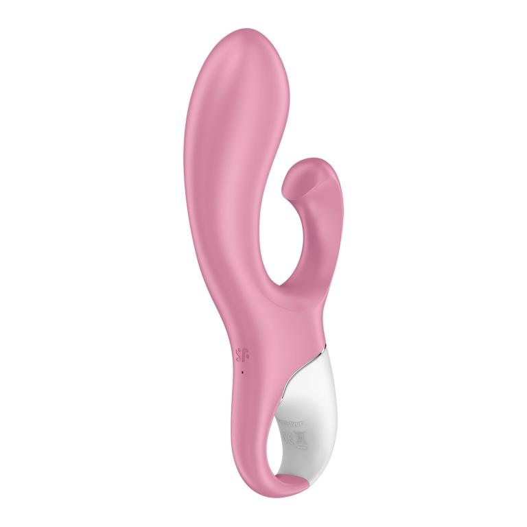 Вибратор-кролик с расширением Satisfyer Air Pump Bunny 2, розовый