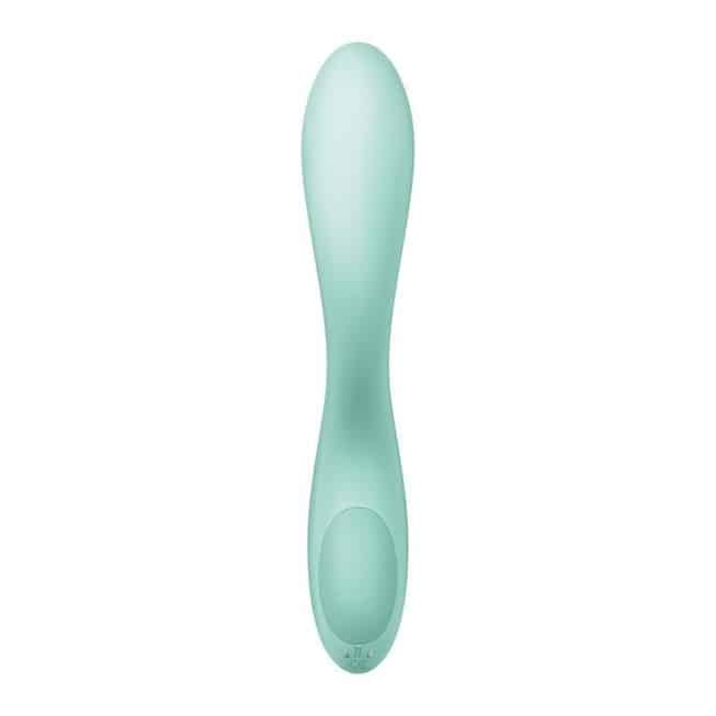 Вибратор с движущимся шариком Satisfyer Rrrolling Pleasure для стимуляции точки G, мятный - фото 5