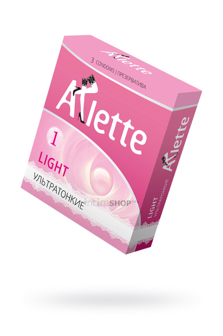 

Презервативы Arlette Light Ультратонкие, 3 шт