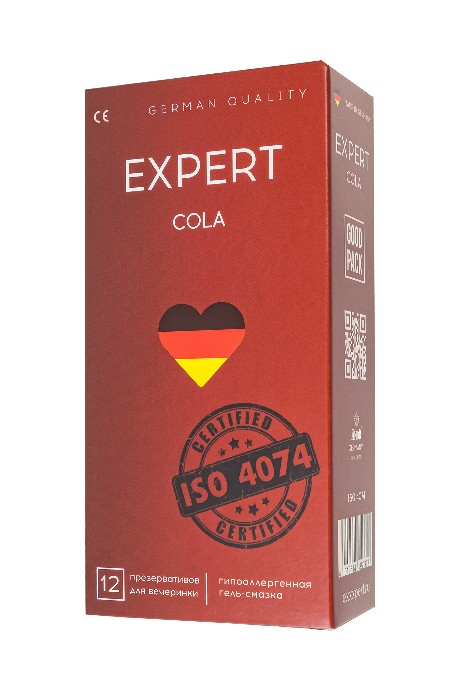 Презервативы ароматизированные Amor Expert Cola, 12 шт