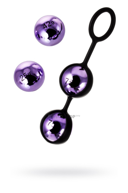 фото Вагинальные шарики Toyfa A-Toys Pleasure Balls, фиолетовый