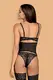 Корсеты Obsessive Contica corset, Чёрный, L/XL