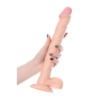 Фаллоимитатор Toyfa RealStick Nude, 31,5 см, телесный