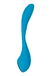 Вагинально-клиторальный вибратор с фиксацией формы Satisfyer G-Spot Flex 5+, голубой