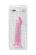 Фаллоимитатор Toyfa Jelly Dildo L на присоске 20 см, розовый