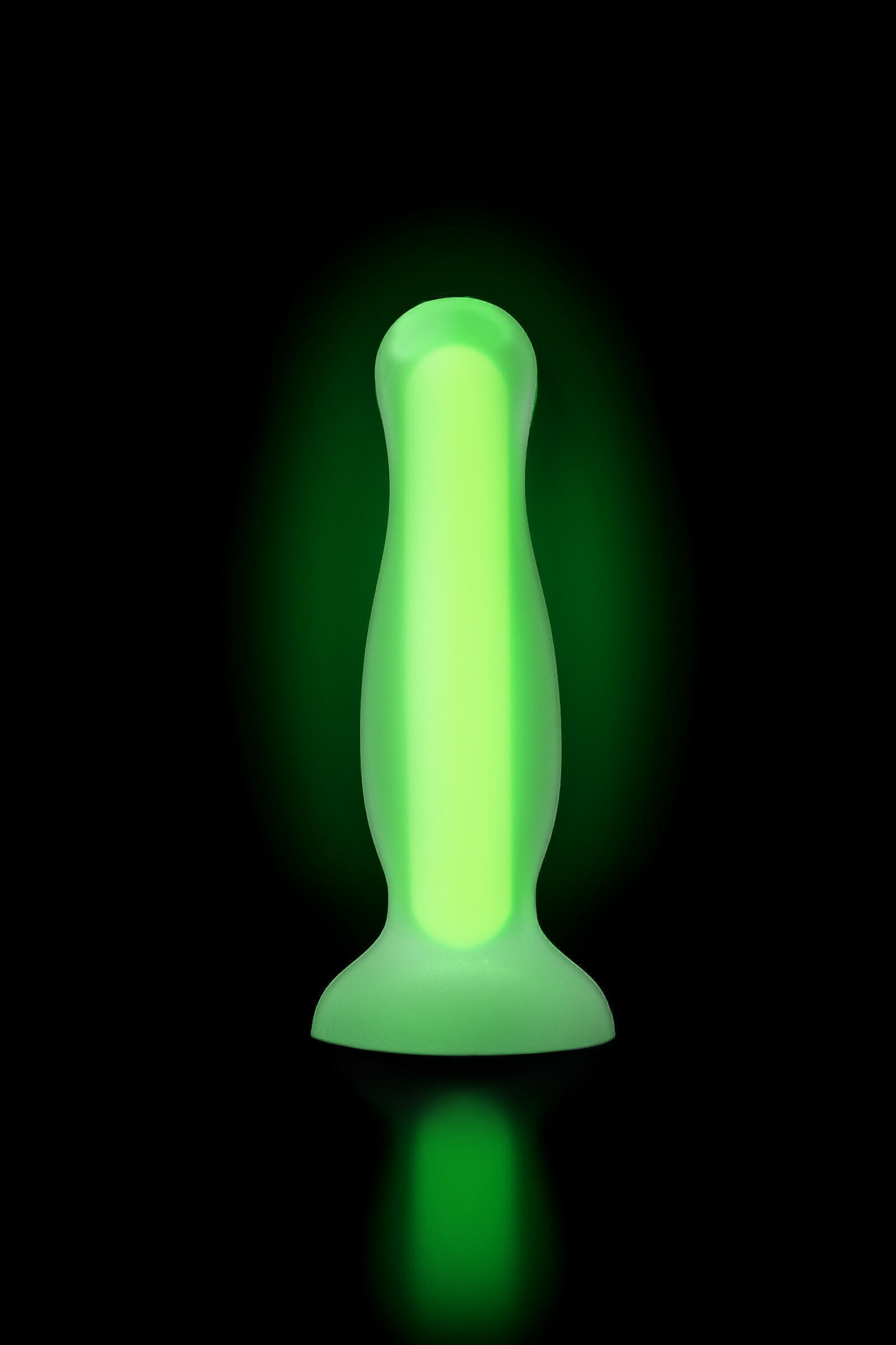 Анальная пробка светящаяся в темноте Toyfa Beyond Victor Glow, зеленый