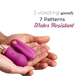 Виброяйцо So Divine Addicted Love Egg с пультом ДУ, розовое