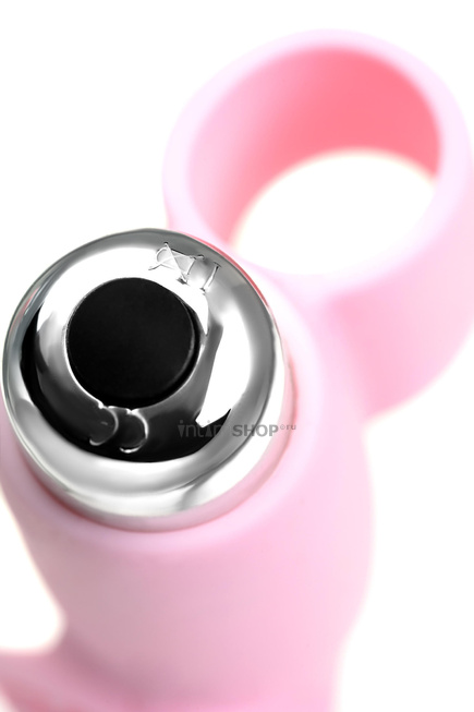 Вибронасадка на палец JOS TWITY для прелюдии, розовая от IntimShop