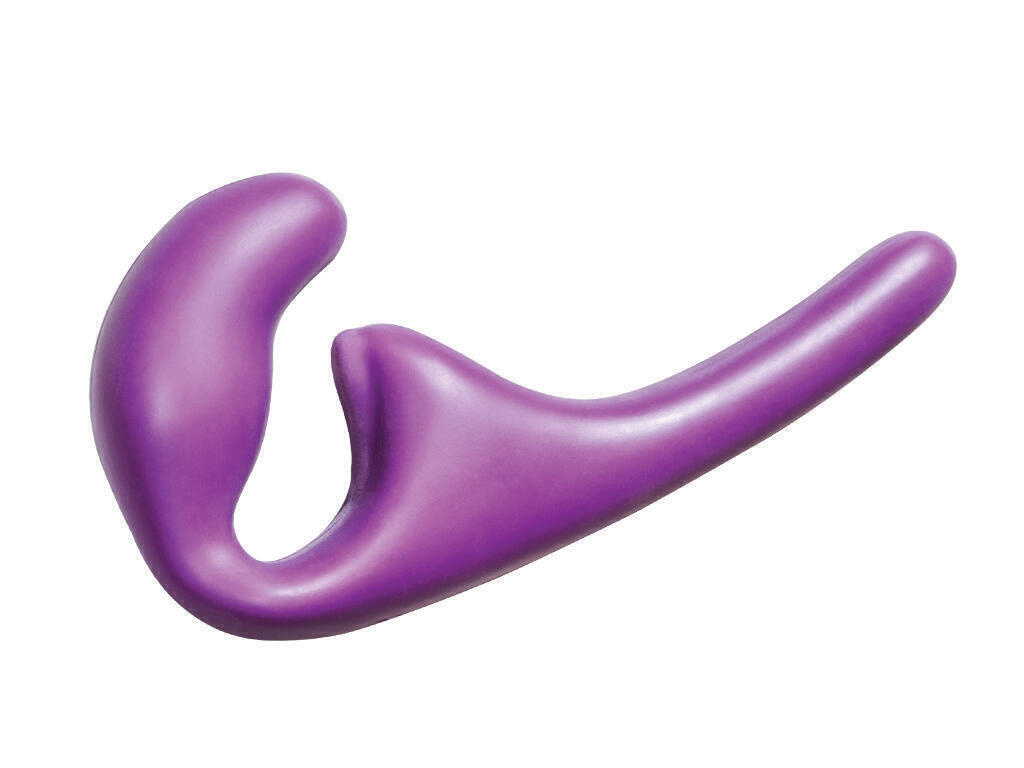 Безремневой анальный страпон Lola Games Natural, фиолетовый