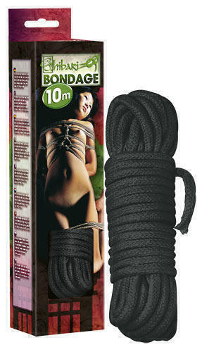 2490048 - Верёвка для любовных игр - Bondage rope 10m - black