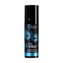 Жидкий вибратор для массажа с эффектом покалывания Orgie Sexy Vibe, 15 мл