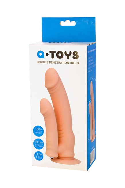 Фаллоимитатор с вибропулей Toyfa A-Toys, телесный от IntimShop