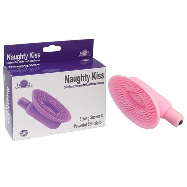 Вакуумная помпа Aphrodisia Naughty Kiss, розовый