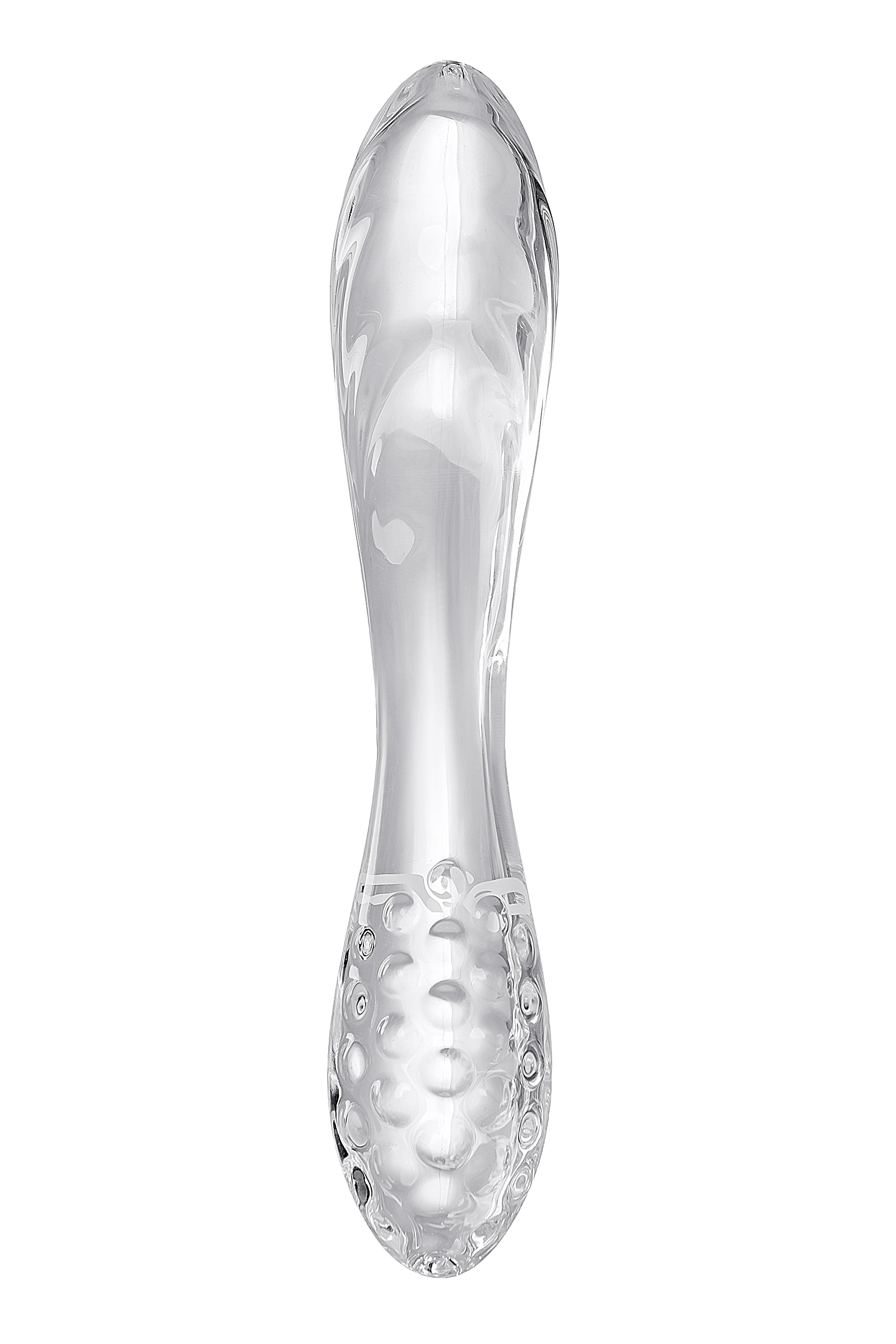 Двусторонний стимулятор Satisfyer Dazzling Crystal 1 18.5 см, бесцветный