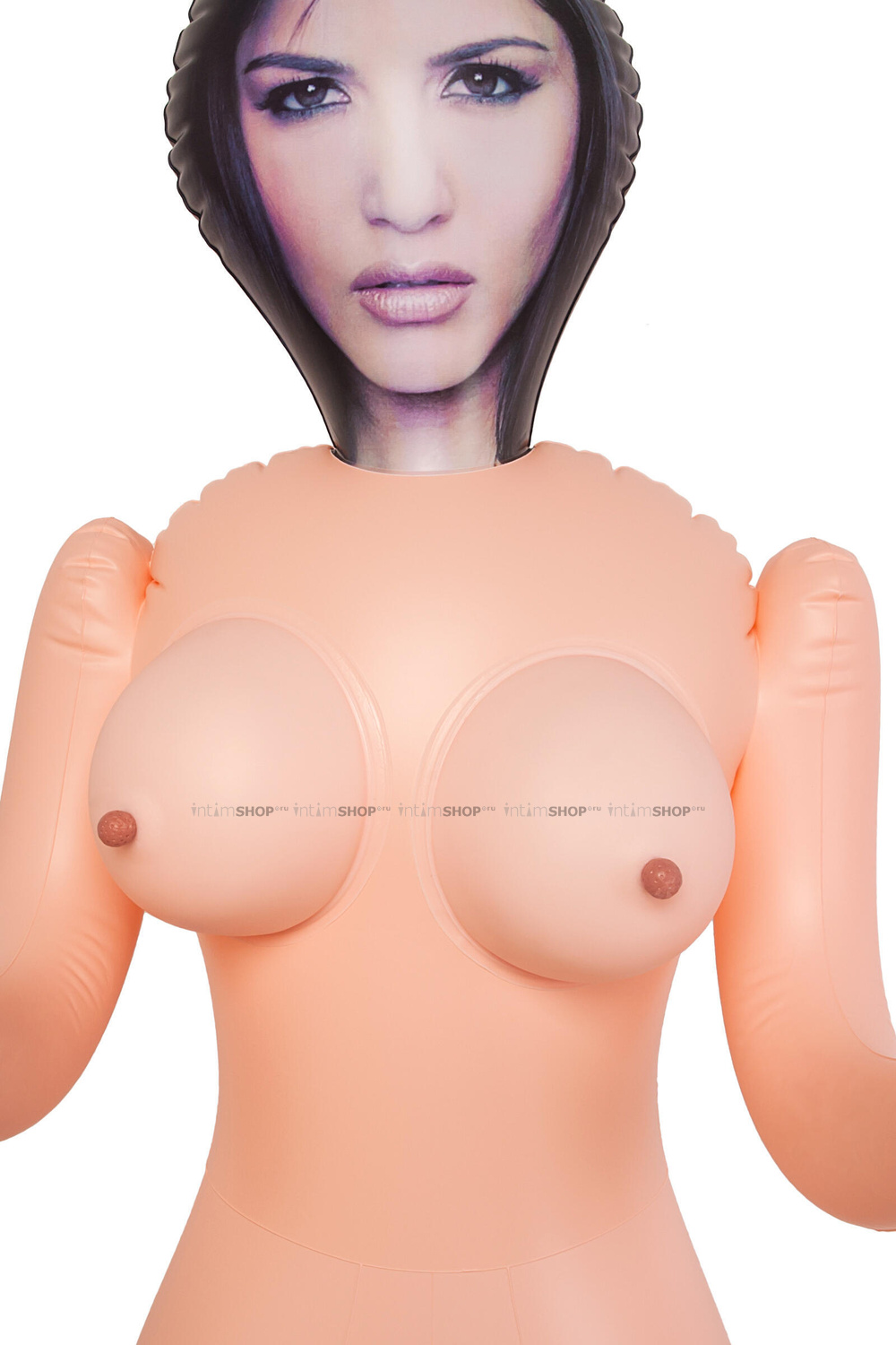 Кукла надувная анус-вагина Toyfa Dolls-X Cassandra Брюнетка, 160 см