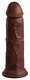 Фаллоимитатор-реалистик PipeDream King Cock Elite Dual Density 22 см, коричневый