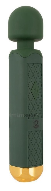 Вибромассажер Emerald Love Luxurious Wand, зеленый от IntimShop