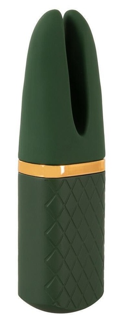 фото Клиторальный вибратор Emerald Love Luxurious Split Tip, зеленый, купить