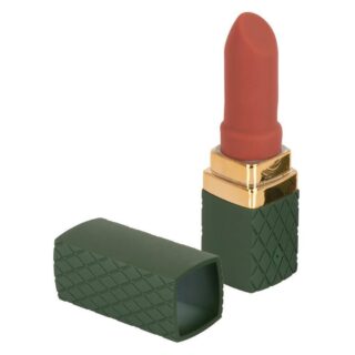 Мини-вибратор Emerald Love Luxurious Lipstick, зеленый