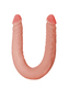 Двусторонний фаллоимитатор Lola Games Naughty Instinct 44 см, телесный