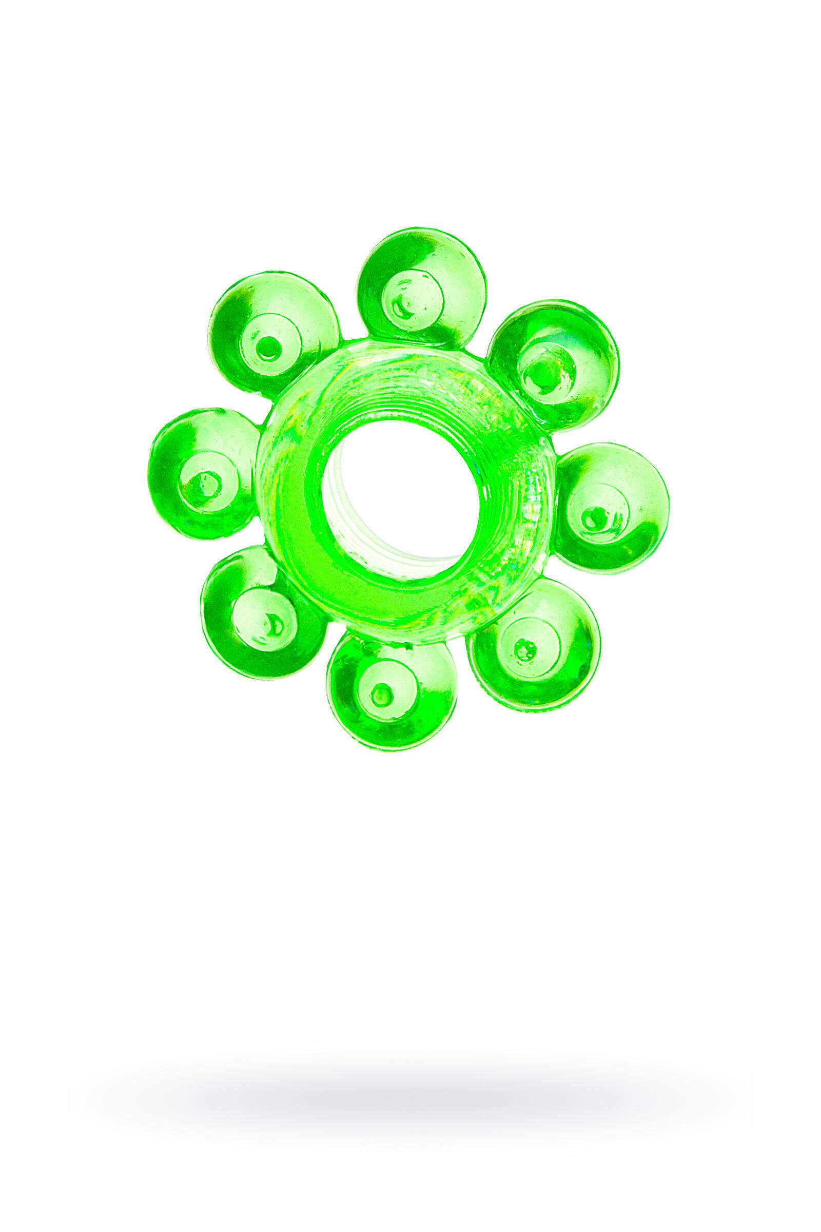 Эрекционное кольцо Toyfa, зеленое