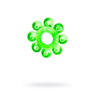 Эрекционное кольцо Toyfa, зеленое
