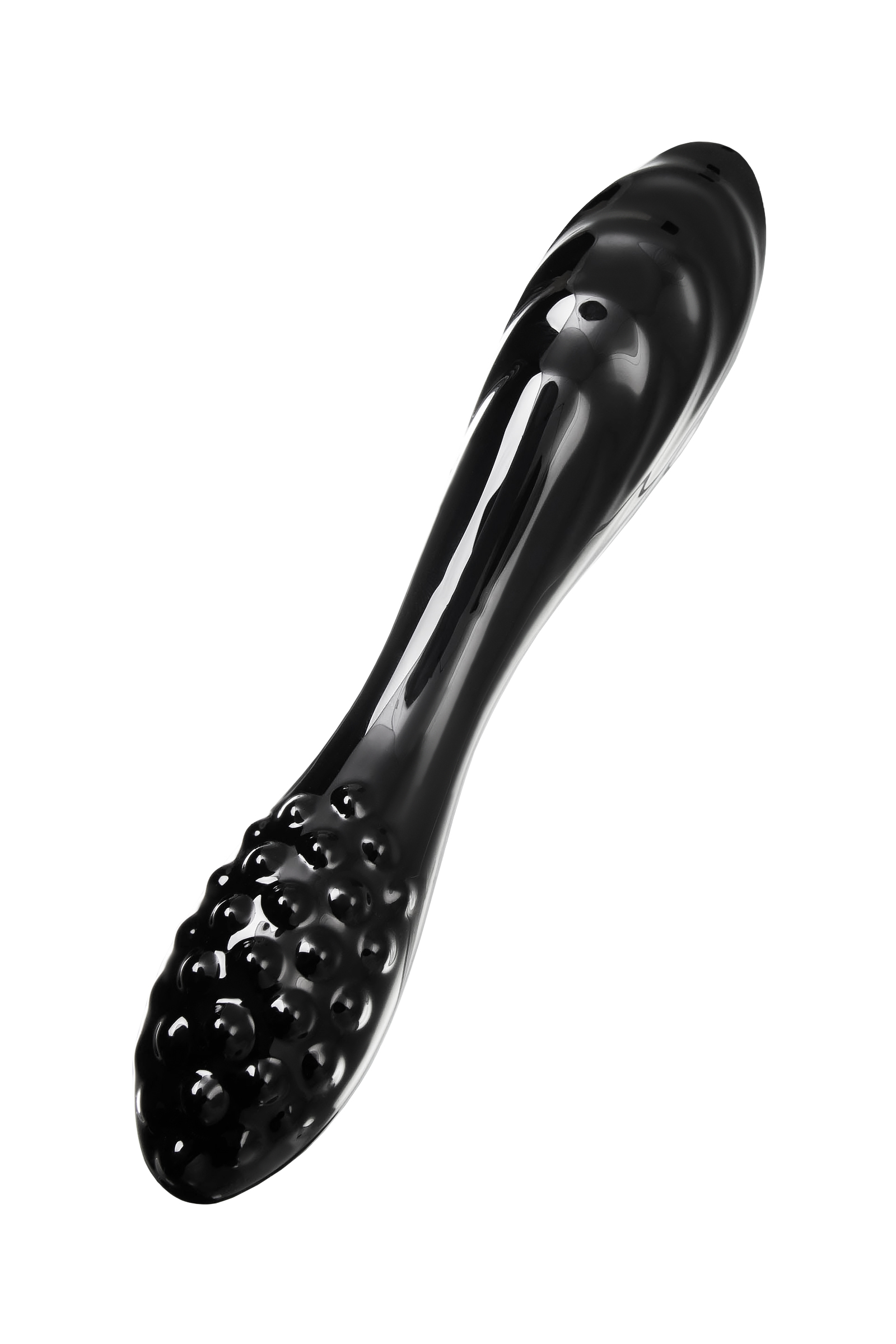 Двусторонний стимулятор Satisfyer Dazzling Crystal 1 18.5 см, черный