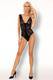 Боди LivCo Corsetti Fashion LC 90489 Tisiphonea body, Чёрный, S/M