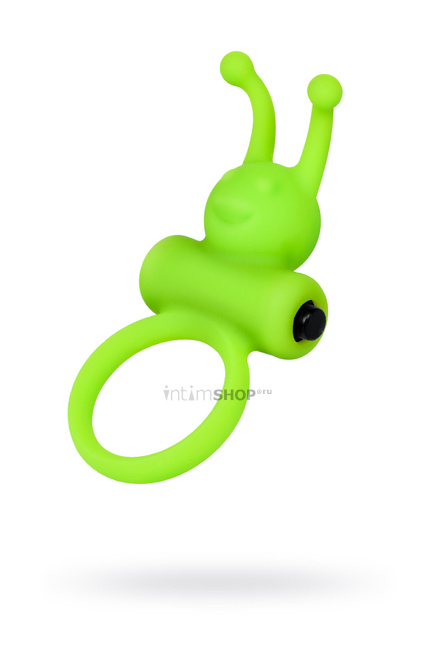 фото Виброкольцо на пенис Toyfa A-Toys, 9 см, зеленый