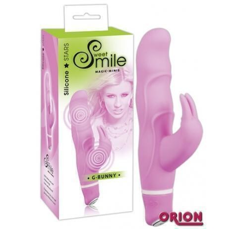 Вибратор-кролик Orion Smile Bunny, розовый