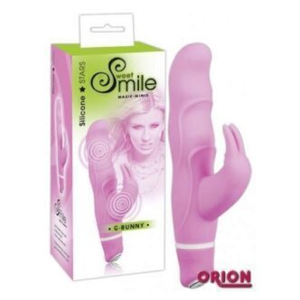 Вибратор-кролик Orion Smile Bunny, розовый