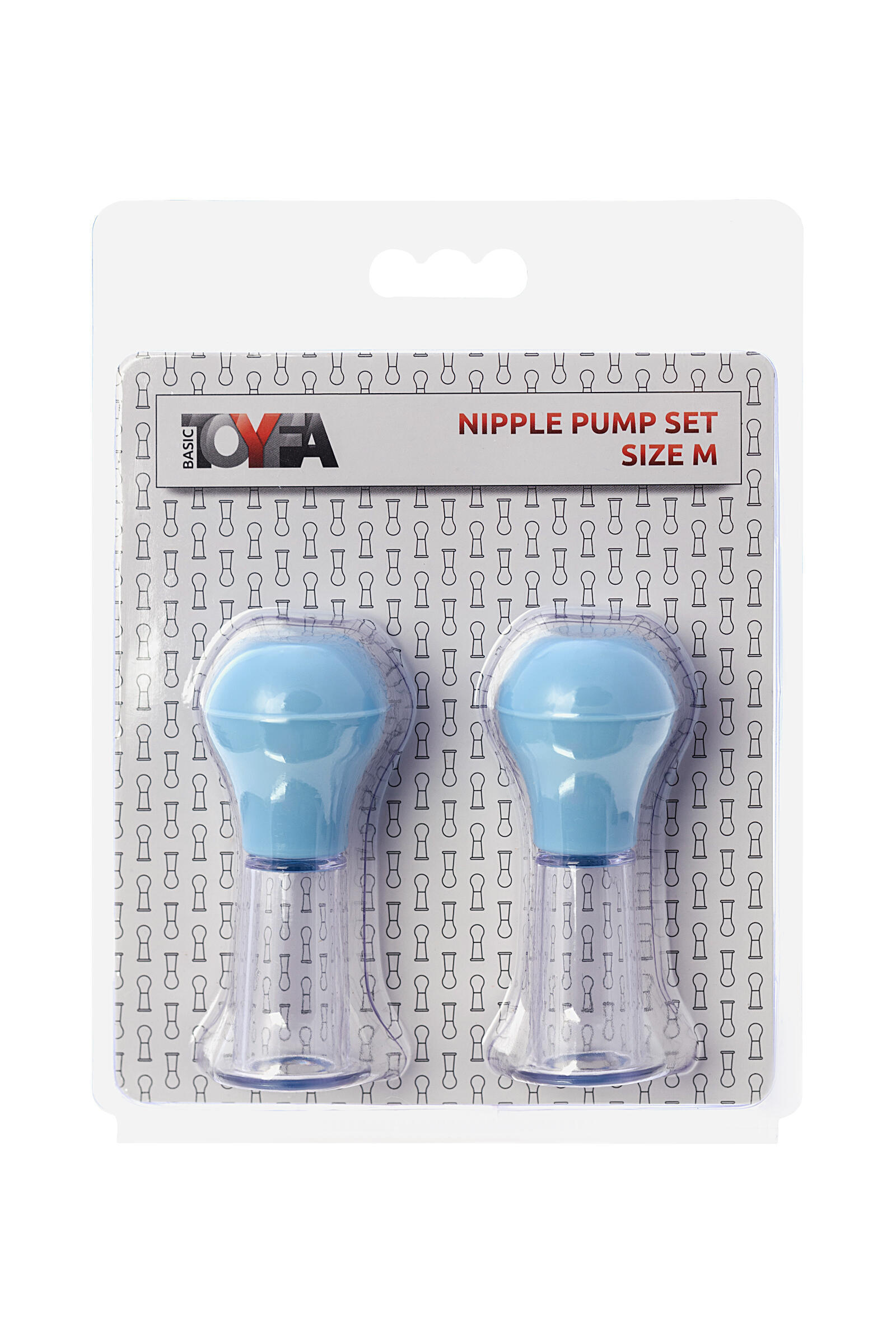 Помпы для сосков Toyfa Nipple Pump Set, голубые