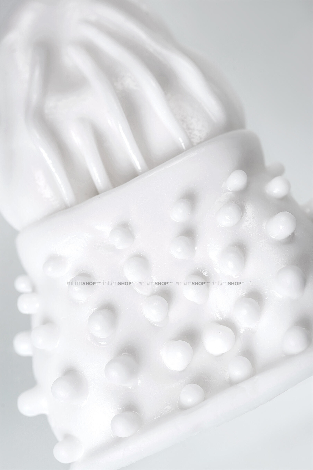 Мастурбатор с самолубрикацией MensMax Pucchi Clione 6.5 см, белый