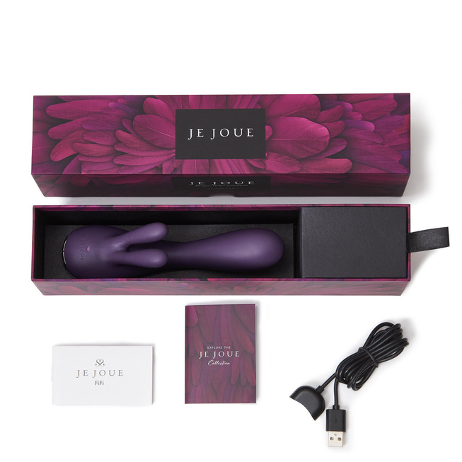 Вибратор-кролик Fifi Purple, фтолетовый Фиолетовый от IntimShop