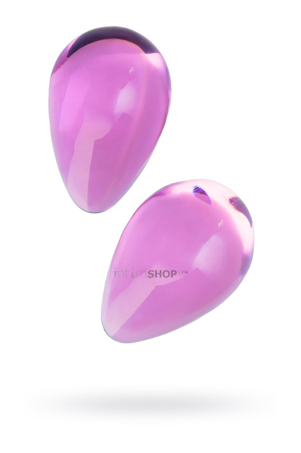 Вагинальные шарики Sexus Glass, розовые от IntimShop