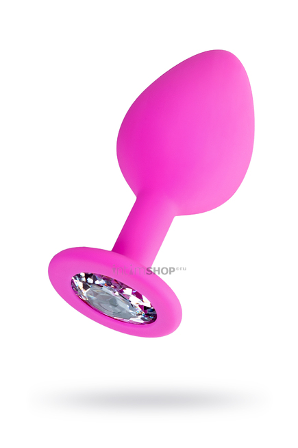фото Анальная пробка Toyfa ToDo Brilliant 8 см, розовый