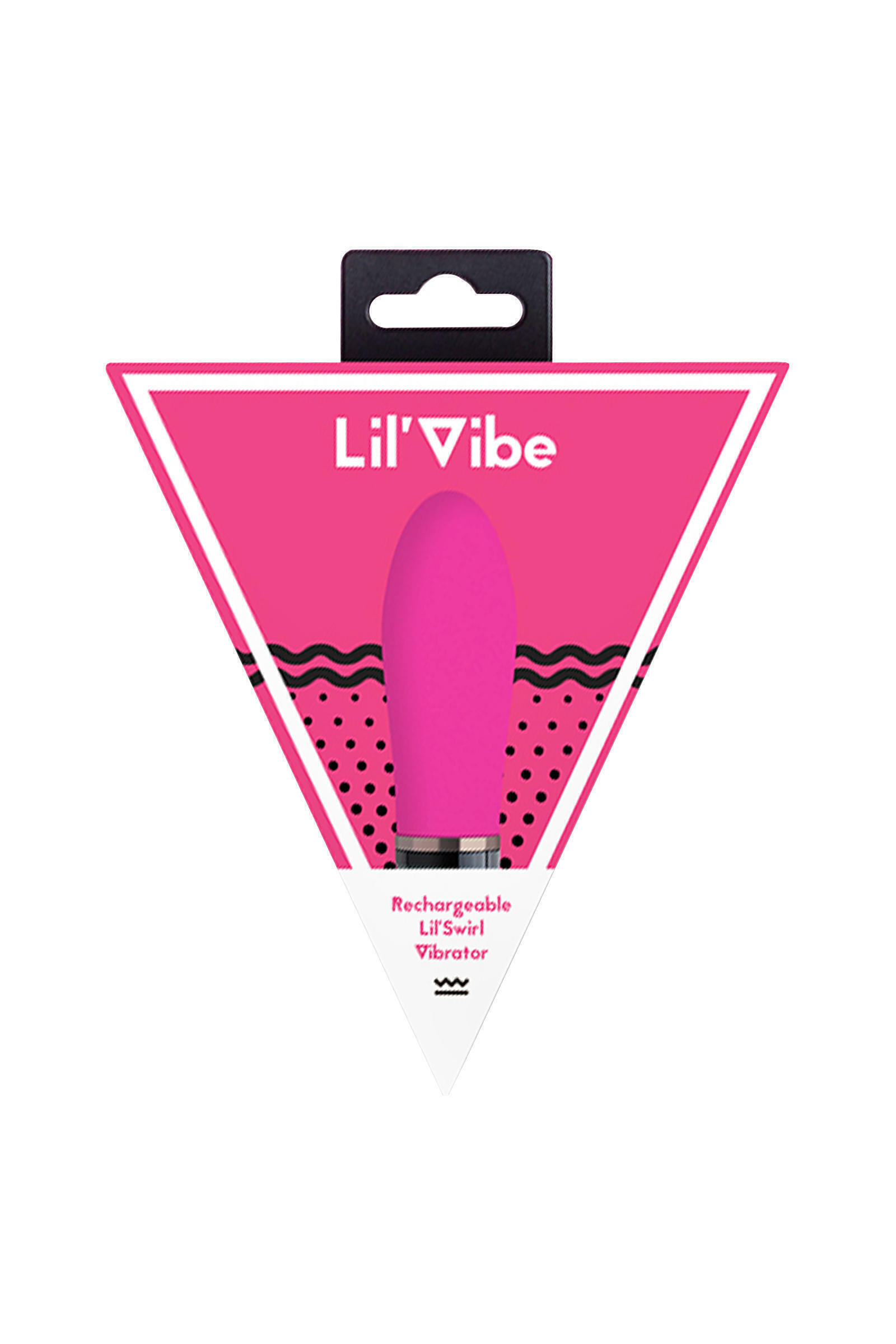 Мини-вибратор EDC Lil'Vibe Lil'Swirl, розовый