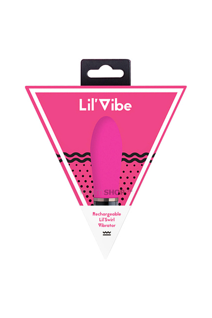 Мини-вибратор Lil'Vibe с круглой конической вершиной, розовый - фото 5