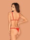 Сексуальный тедди красного цвета  Lovlea Obsessive, S/M