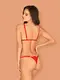 Сексуальный тедди красного цвета  Lovlea Obsessive, S/M