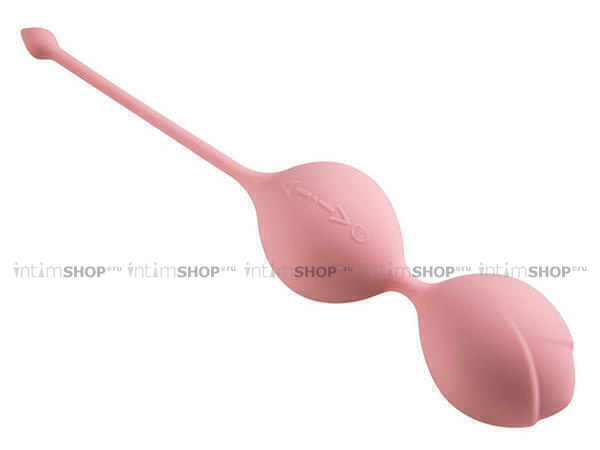 Вагинальные шарики на сцепке Adrien Lastic U-tone, розовые от IntimShop