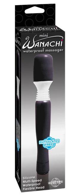 Мини вибромассажер PipeDream Mini Wanachi Massager, черный от IntimShop