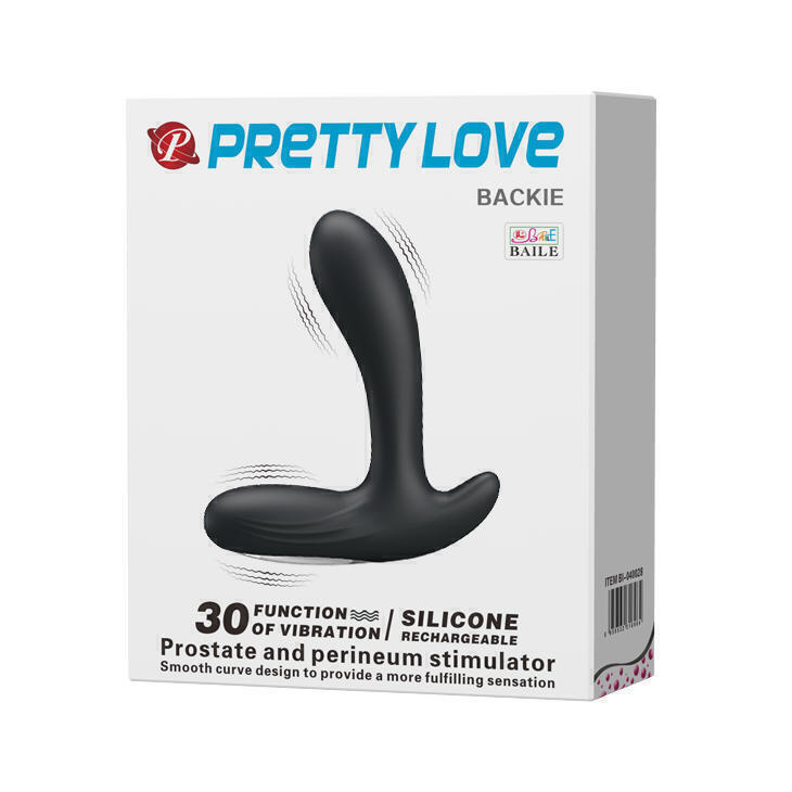 Вибростимулятор простаты Pretty Love Backie, чёрный