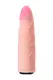 Страпон на креплении Toyfа RealStick Strap-On Harley, TPR, телесный, 17,3 см