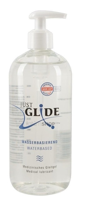 фото Гель-смазка JustGlide, на водной основе, 500 мл