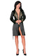 Пеньюар LivCo Corsetti Fashion Natasha szlafrok L/XL, чёрный